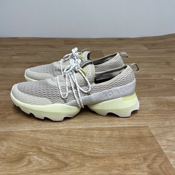 SOREL KINETIC IMPACT LACE DARK STONE MOONSTONE SNEAKER WOMENS SIZE 11 ATHLETIC - Picture 2 of 10